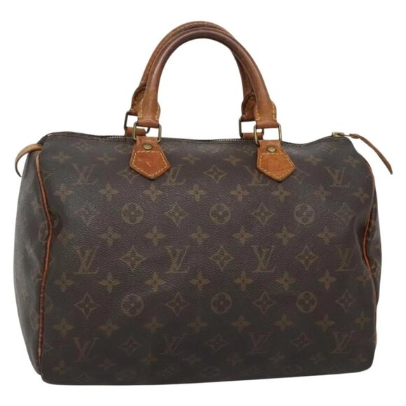LOUIS VUITTON Monogram Speedy 30 Hand Bag M41526 LV Auth 139680 - Picture 1 of 16